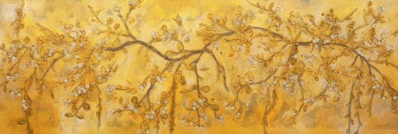 Blüte in Gold von Whale & Sons