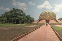 Heiliger Tempel (Matrimandir) in Auroville