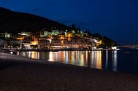 Croatia night sea Moscenicka Draga