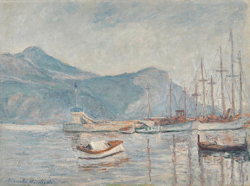 The Lake, Blanche Hoschedé-Monet by Masterful Masters