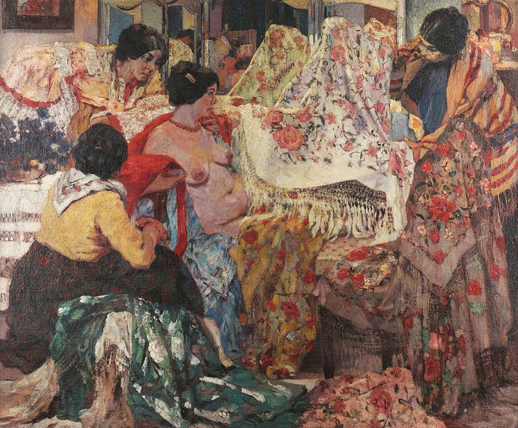 Fernando Fader, foulards de Manille, 1914 par Atelier Liesjes