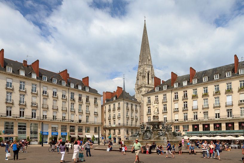 Place Royale Nantes par Dennis van de Water