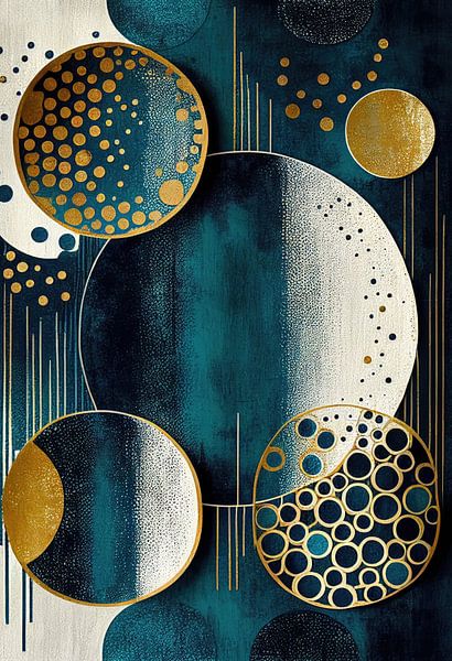 Abstract with circles by Bert Nijholt