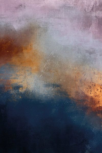 Abstrakte Malerei: "Gib mir einfach das Licht". von Studio Allee