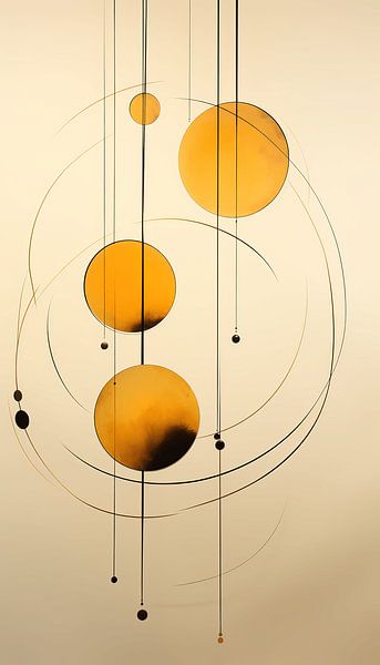 Gleichgewicht in Farben und Formen von Art Lovers