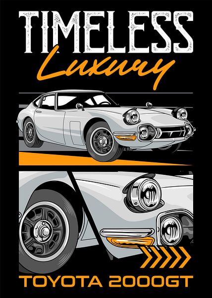 Toyota 2000GT JDM Car by Adam Khabibi