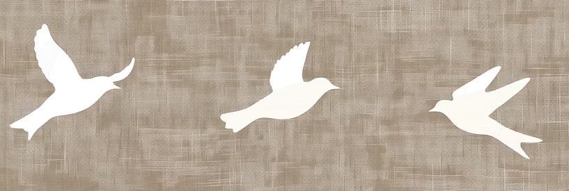 Leinwand im Flug von Moderne Kollektion