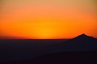 Kleuren van de zonsondergang in Zuid Afrika