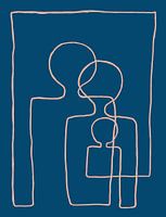 Three of them together Prussian Blue/Potters pink