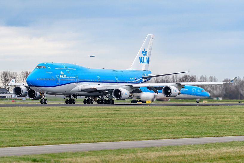 KLM Boeing 747-400 &quot;City of Tokyo&quot; auf der Polderbaan. von Jaap van den Berg