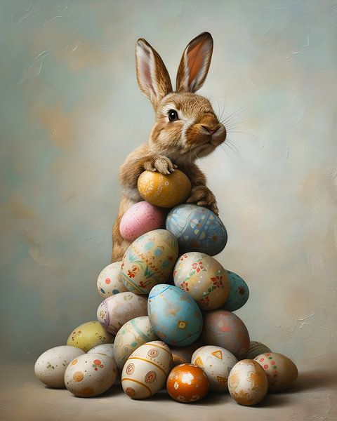 Easter bunny is sweet on it by But First Framing