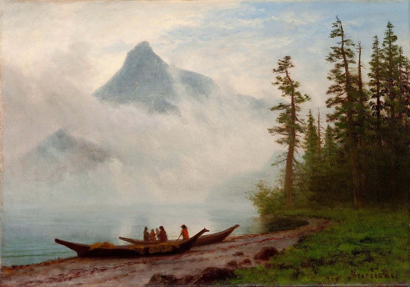 Albert Beerstadt~Alaska by finemasterpiece
