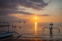 Sonnenuntergang in Lovina Bali