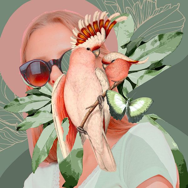 Summer Vibes mit Kakadu von Behindthegray