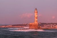 Phare de la Canée juste après le coucher du soleil