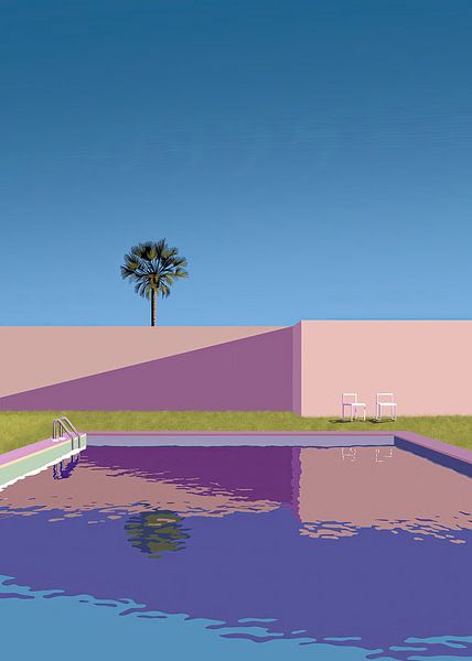 Retro-Schwimmbad 1 von Khariyanul Fathoni