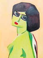 Two eyes Abstract by Kees van Dongen