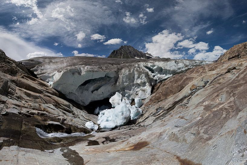 Aletschgletscher von Frans Bouvy