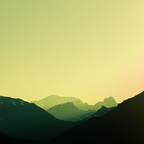 Lac de Roselend 5 (Geel) von Deshamer