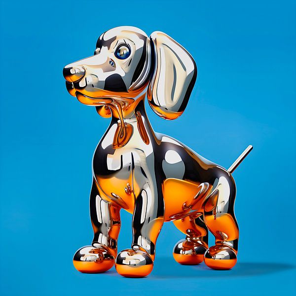 Tribute to Jeff Koons by Harry Hadders Design