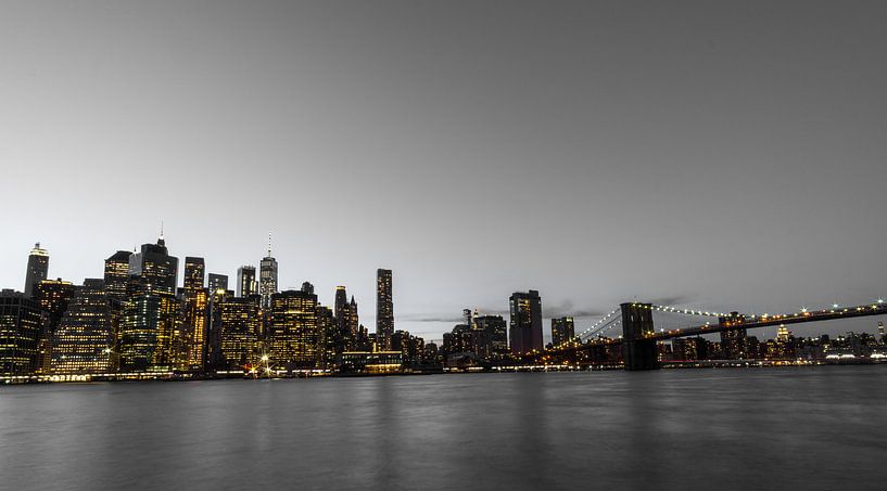 Skyline von Manhattan, New York von Joost Potma