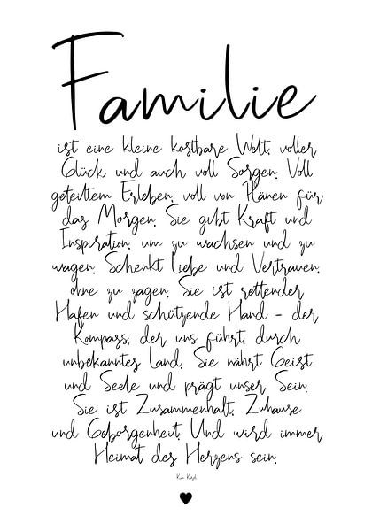Family - a poem by Kim Karol / Ohkimiko