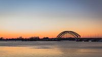 Zwolle - IJssel bridge at sunset