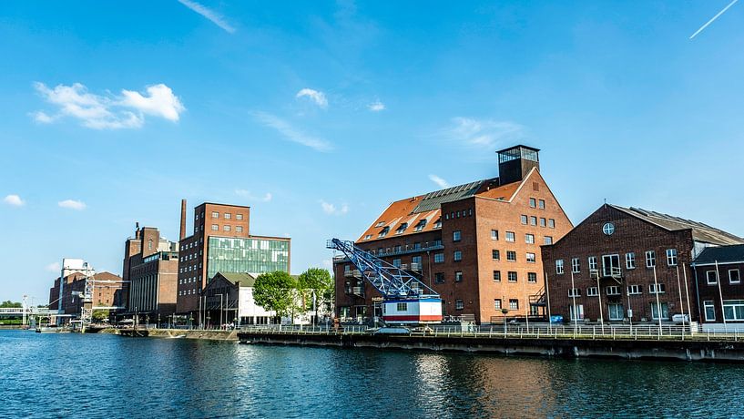 Duisburg inner harbour by Dieter Walther