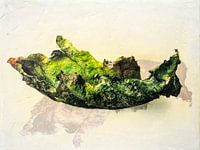 Sonnenverbranntes Baumblatt 3, Sommer 2023