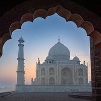Taj Mahal am Morgen