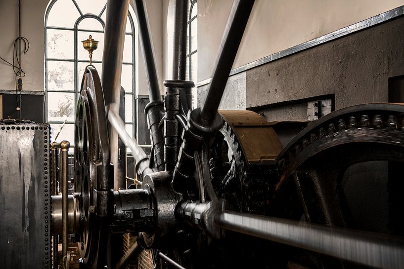 Industrieel oud gemaal by Jos Reimering