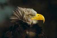 Portrait of a sea eagle