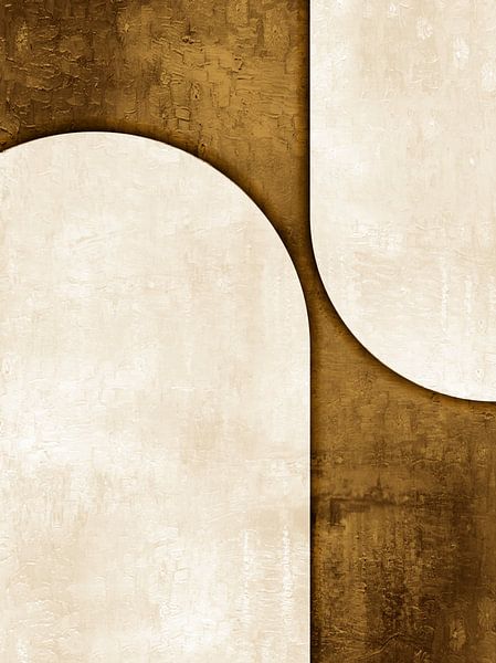 La féminité en bronze or par Mad Dog Art