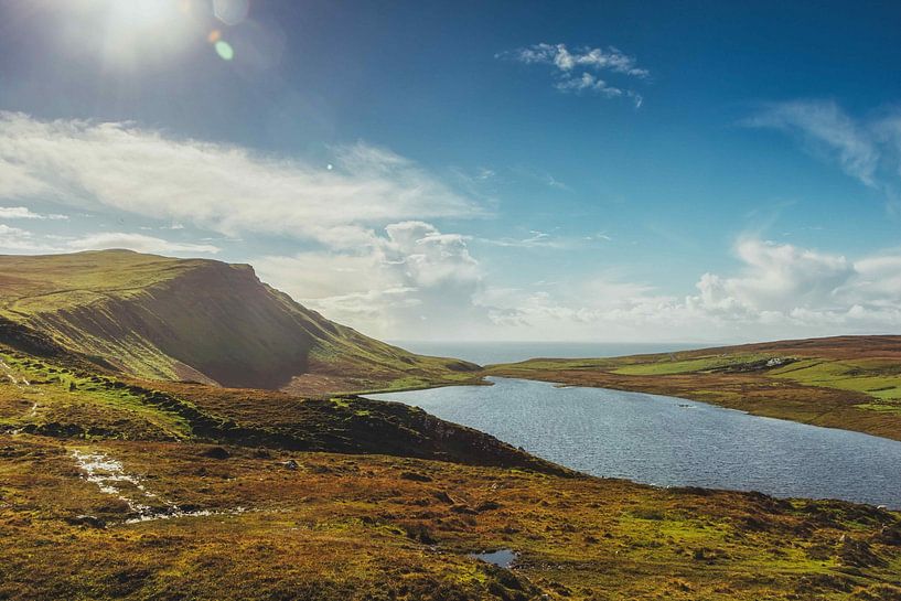 Deserted solitude at Neist Point. Isle of Skye in Great Britain. Panorama cliff at the Scottish Highlands! by Jakob Baranowski - Photography - Video - Photoshop