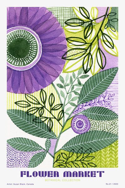 Flower Market No. 21 by Susan Black by The Artcircle
