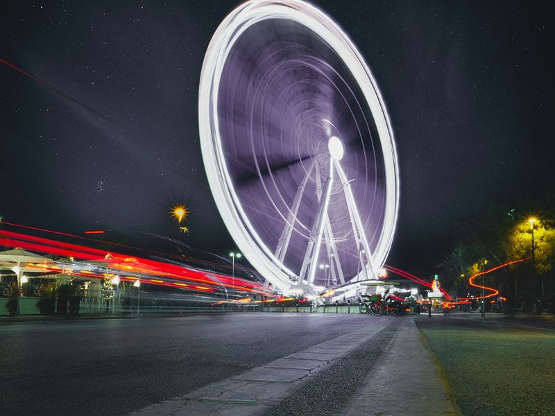 Grande roue de Rimini en art par Mustafa Kurnaz