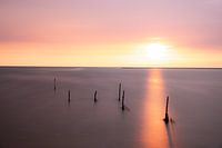 Coucher de soleil IJsselmeer Noordoostpolder
