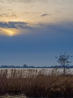 Enkhuizen Dunkler Sonnenuntergang