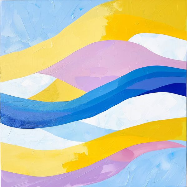 Art abstrait par Poster Art Shop