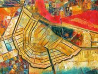 Amsterdam | Karte der Woche | Gold-Rot