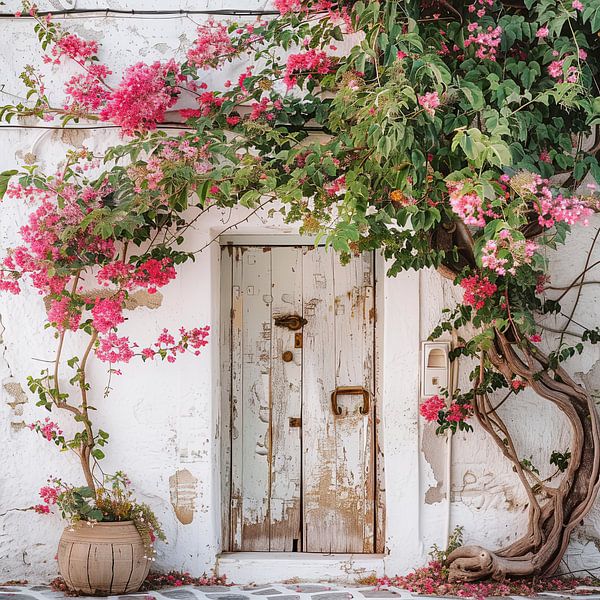 Under the Bougainvillea by Vlindertuin-Art