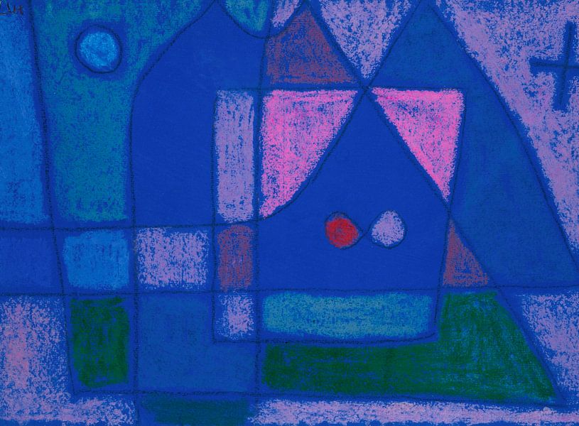 Ein kleines Zimmer in Venedig (1933), Gemälde von Paul Klee. von Dina Dankers