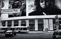 Berlin Potsdamer Platz noir et blanc