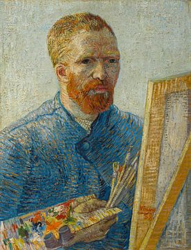 Selbstbildnis an der Staffelei, Vinvent van Gogh