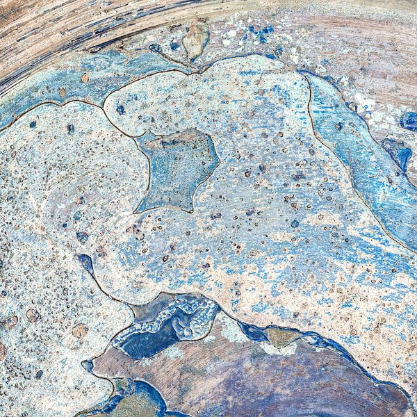 Landschaft auf Metall 2 von 4 von Cor Ritmeester