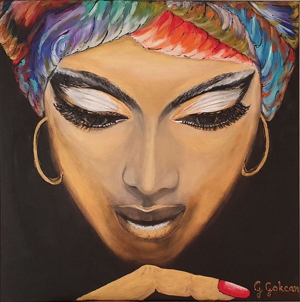 Afrikanische Schönheit von Gulserin Gokcan