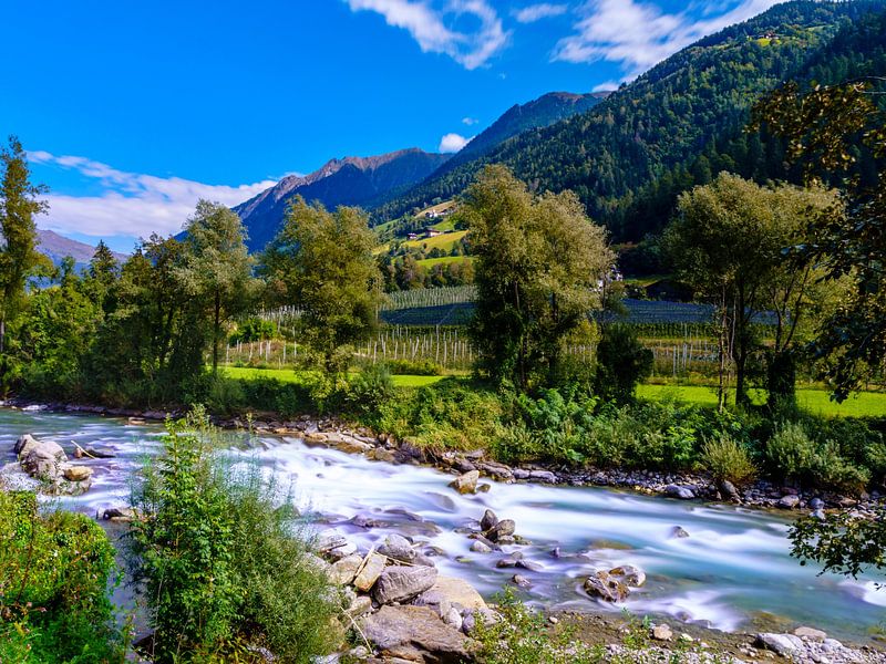 Blick ins Passeiertal von flotografie
