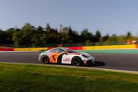 Porsche GT4 clubsport on Spa Francorschamps