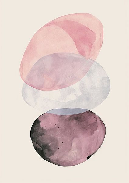 Abstract minimalist painting by Modern Collection