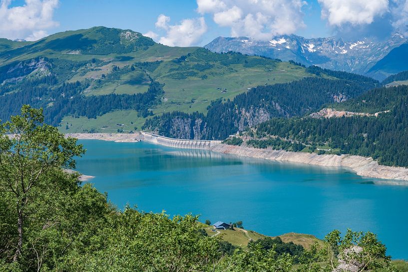 Barrage de Roselend, Frankreich. von Christa Stroo photography